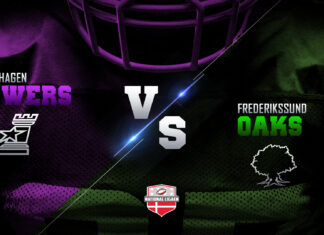 30.03.2019 13:50 – Sport – Amerikansk fodbold – Copenhagen Towers vs Frederikssund Oaks